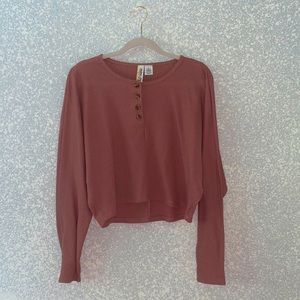 Nordstrom brand, size medium, dusty rose color